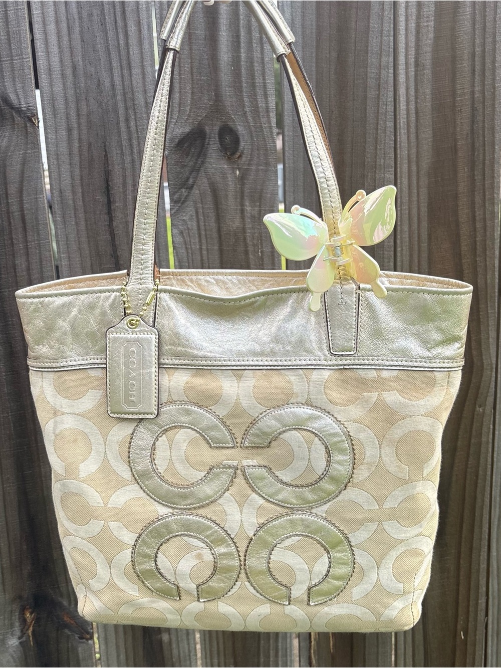 Coach tote bag